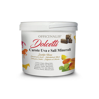 Dolcetti Carote Uva e Sali Minerali